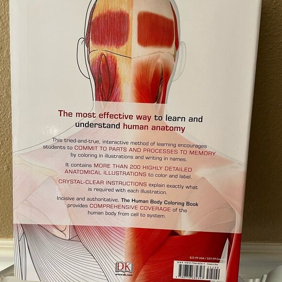 The Human Body Coloring Book - Picture 6 of 14